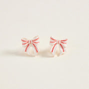 Ballpark Bow Studs