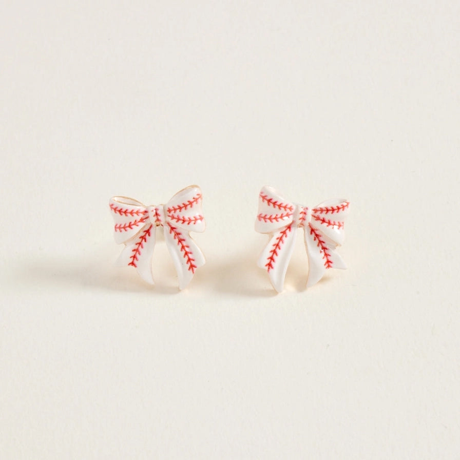 Ballpark Bow Studs