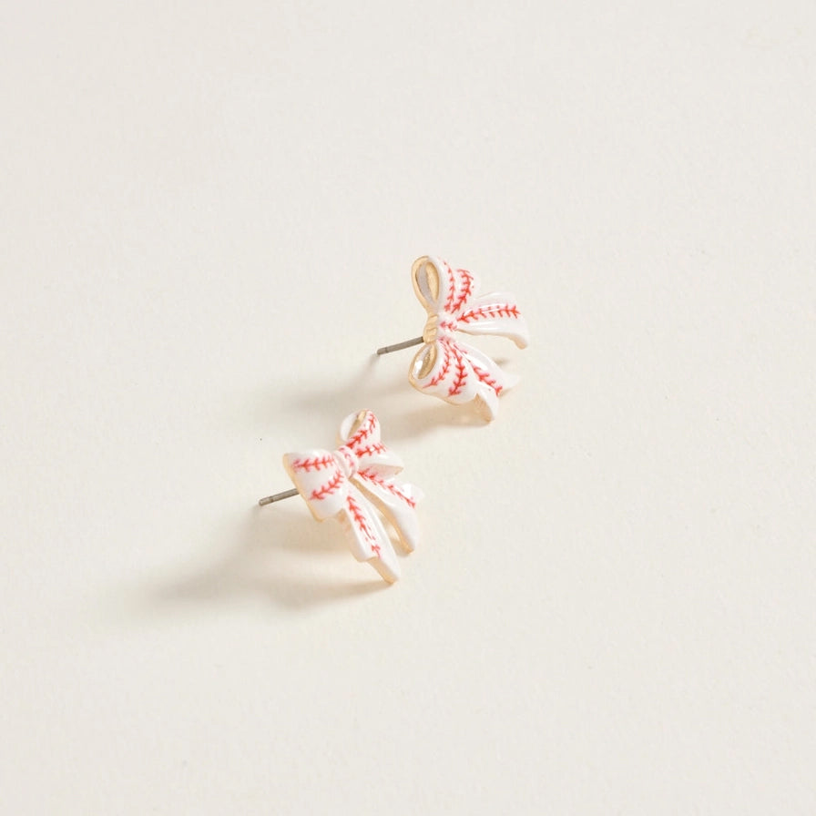 Ballpark Bow Studs