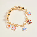 Ballpark Charm Bracelet