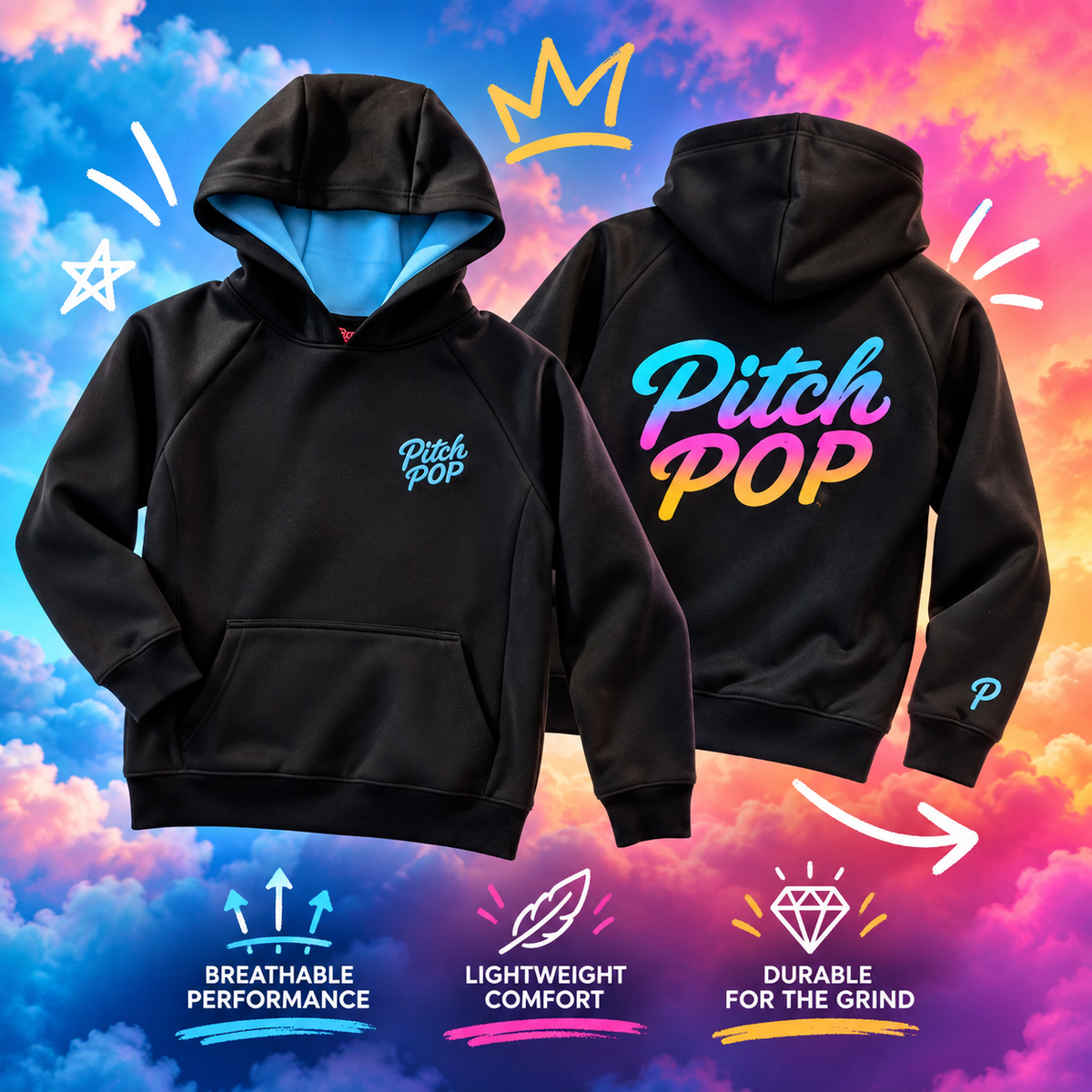 Pitch Pop Signature Hoodie