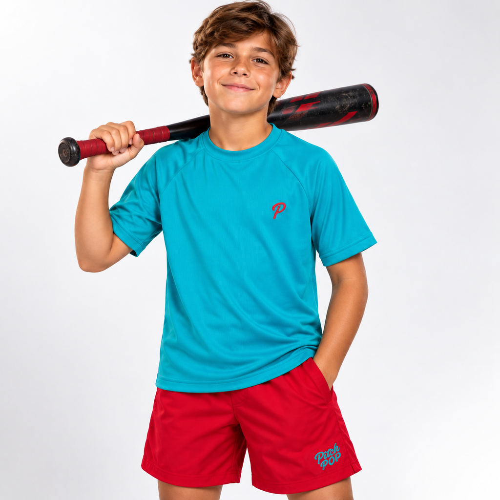 Essential Athletic Tee – Bluebird