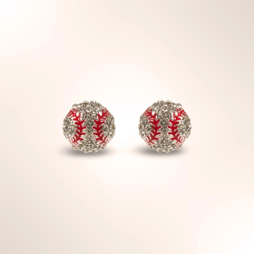 Baseball Diamond Studs