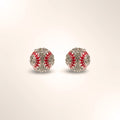 Baseball Diamond Studs