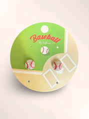 Baseball Diamond Studs