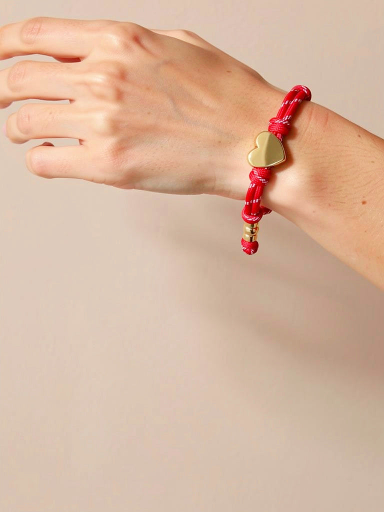 Home Team Heart Bracelet