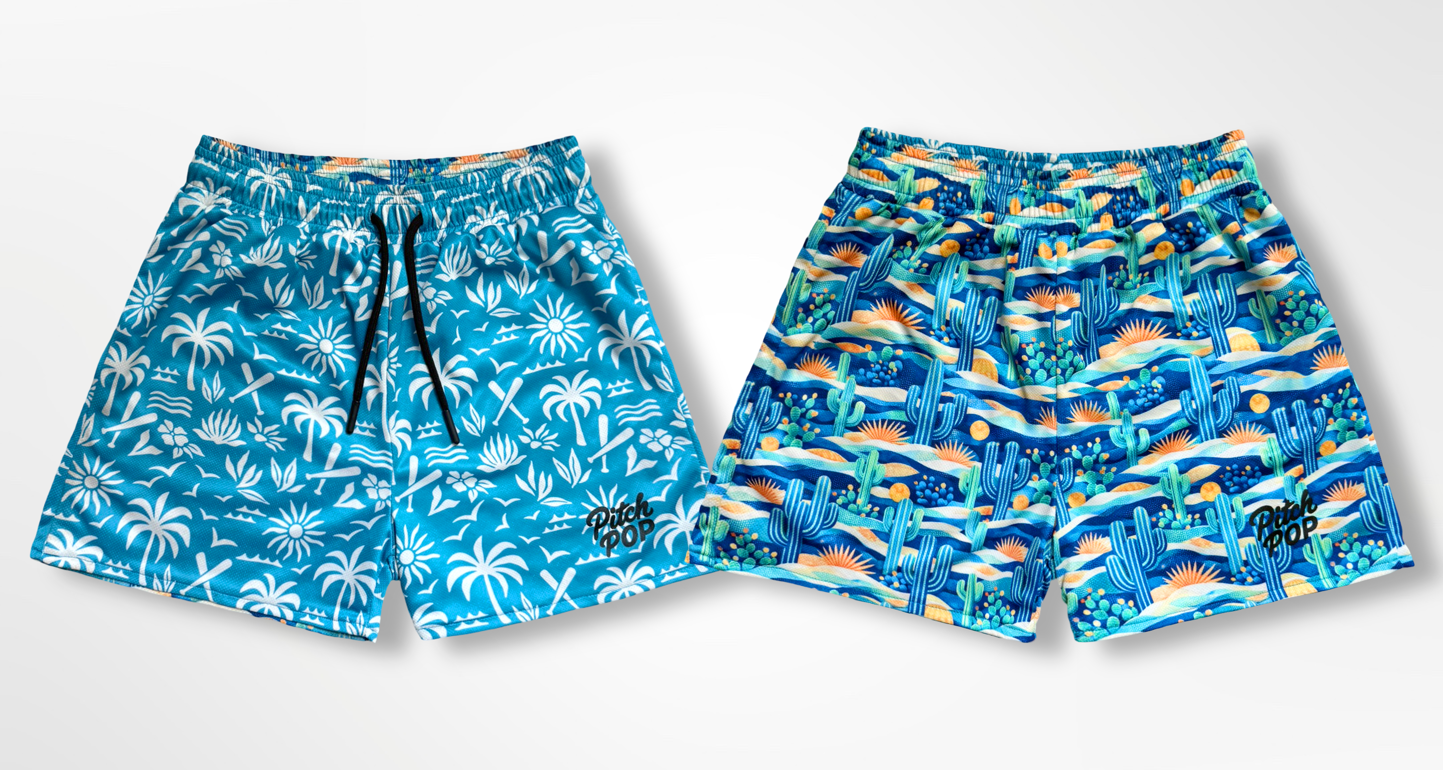 Sunny Sluggers Reversible Shorts